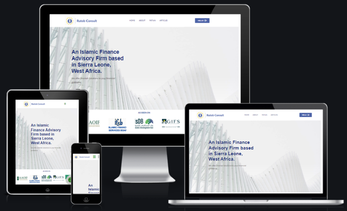 Web Design for Financial Firm